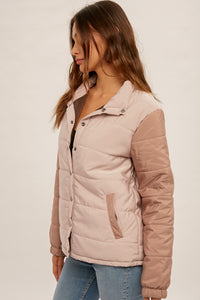 On The Flip Side REVERSIBLE Jacket - Pink Mix