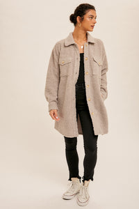 Some Like It Hot Shacket - Ash