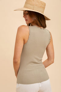 Spring Harvest Top - Sage