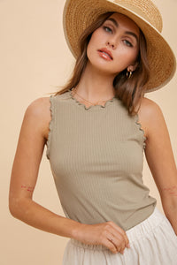 Spring Harvest Top - Sage