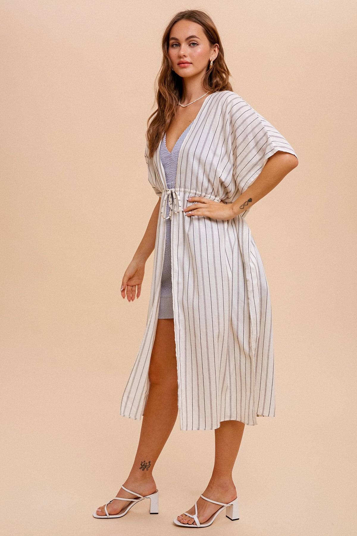 Break Cover Kimono - Oatmeal