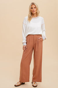 Back In Business Pants - Teracotta