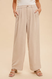 Back In Business Pants - Oat