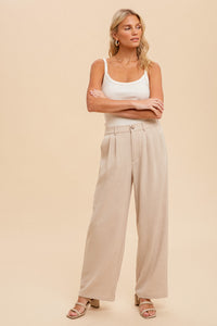 Back In Business Pants - Oat