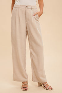 Back In Business Pants - Oat