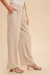 Back In Business Pants - Oat