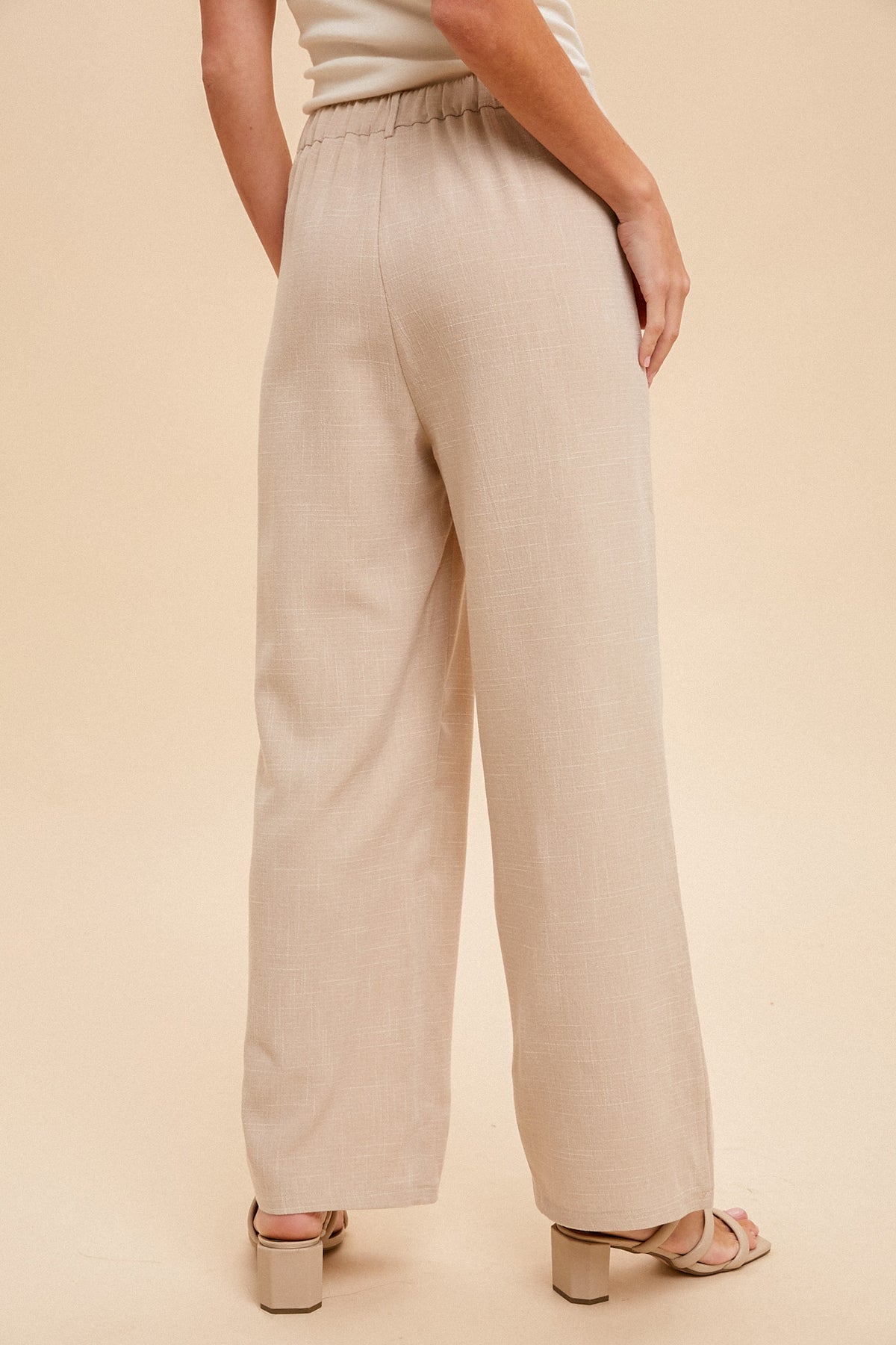 Back In Business Pants - Oat