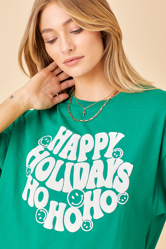 Happy Holidays Graphic Tee