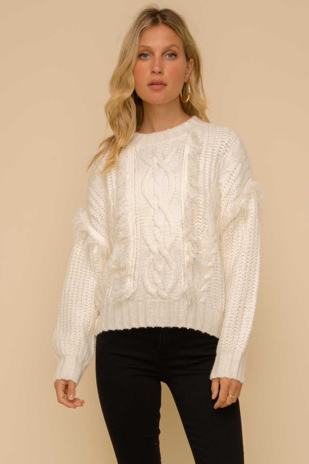 Fringe Benefits Sweater