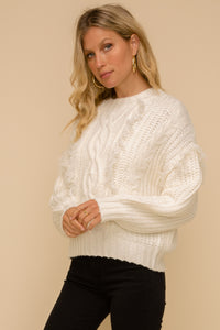 Fringe Benefits Sweater