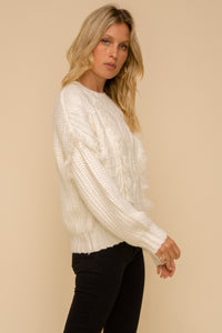 Fringe Benefits Sweater
