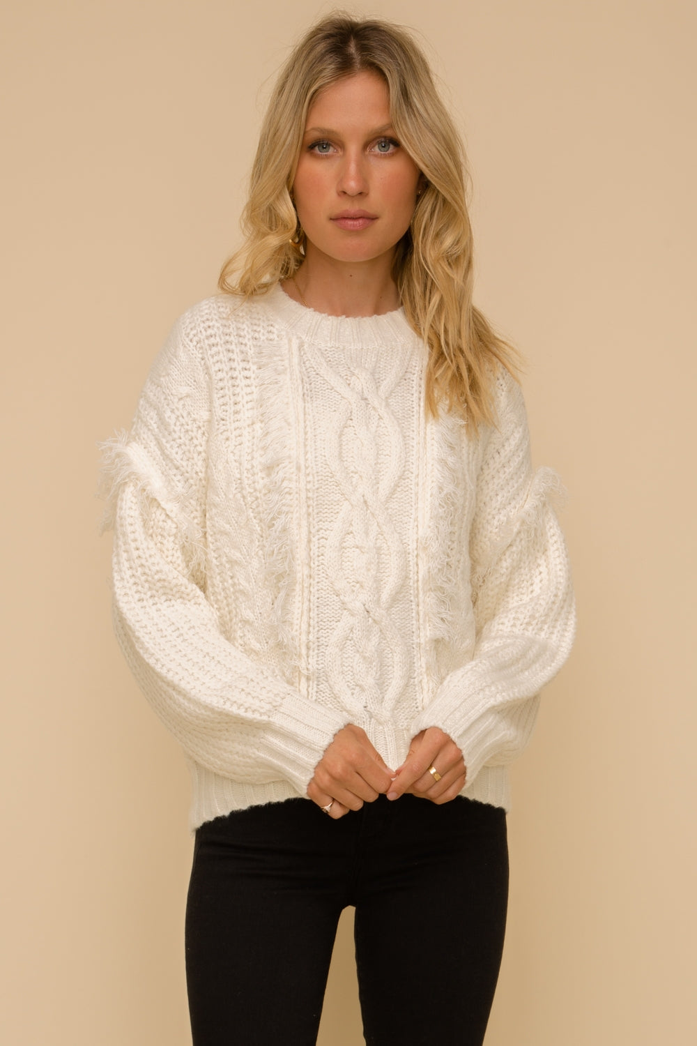 Fringe Benefits Sweater