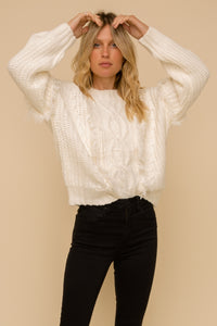 Fringe Benefits Sweater