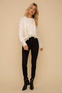 Fringe Benefits Sweater