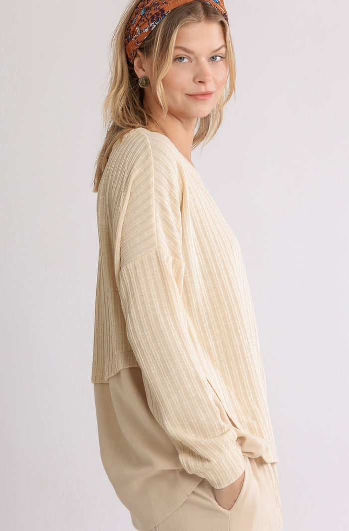 Everlasting Comfort Top - Cream