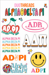 Sorority Sticker Sheet