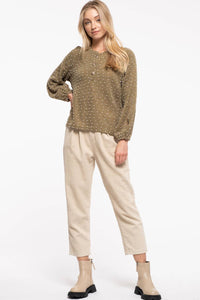Special Touch Top - Olive