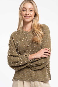 Special Touch Top - Olive