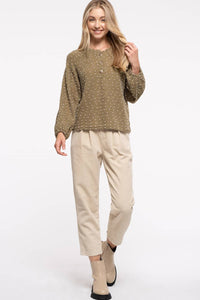Special Touch Top - Olive