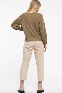 Special Touch Top - Olive
