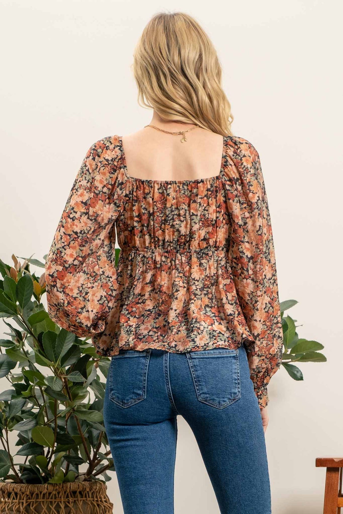 Cutest In The Orchard Top - Brown