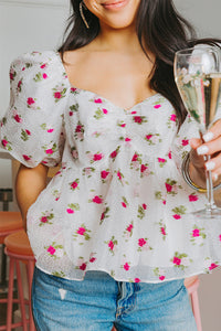 Budding Romance Top
