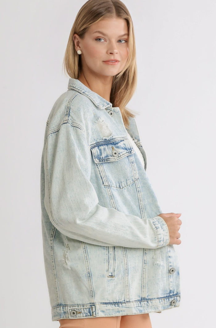 Well Traveled Jacket - Lt Denim