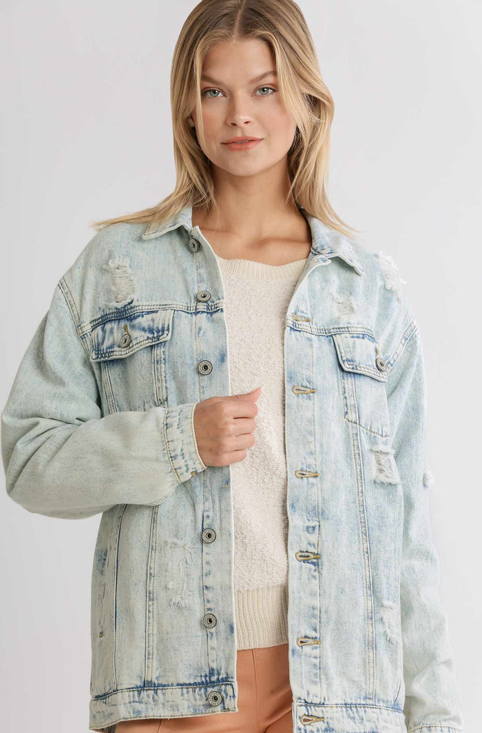 Well Traveled Jacket - Lt Denim