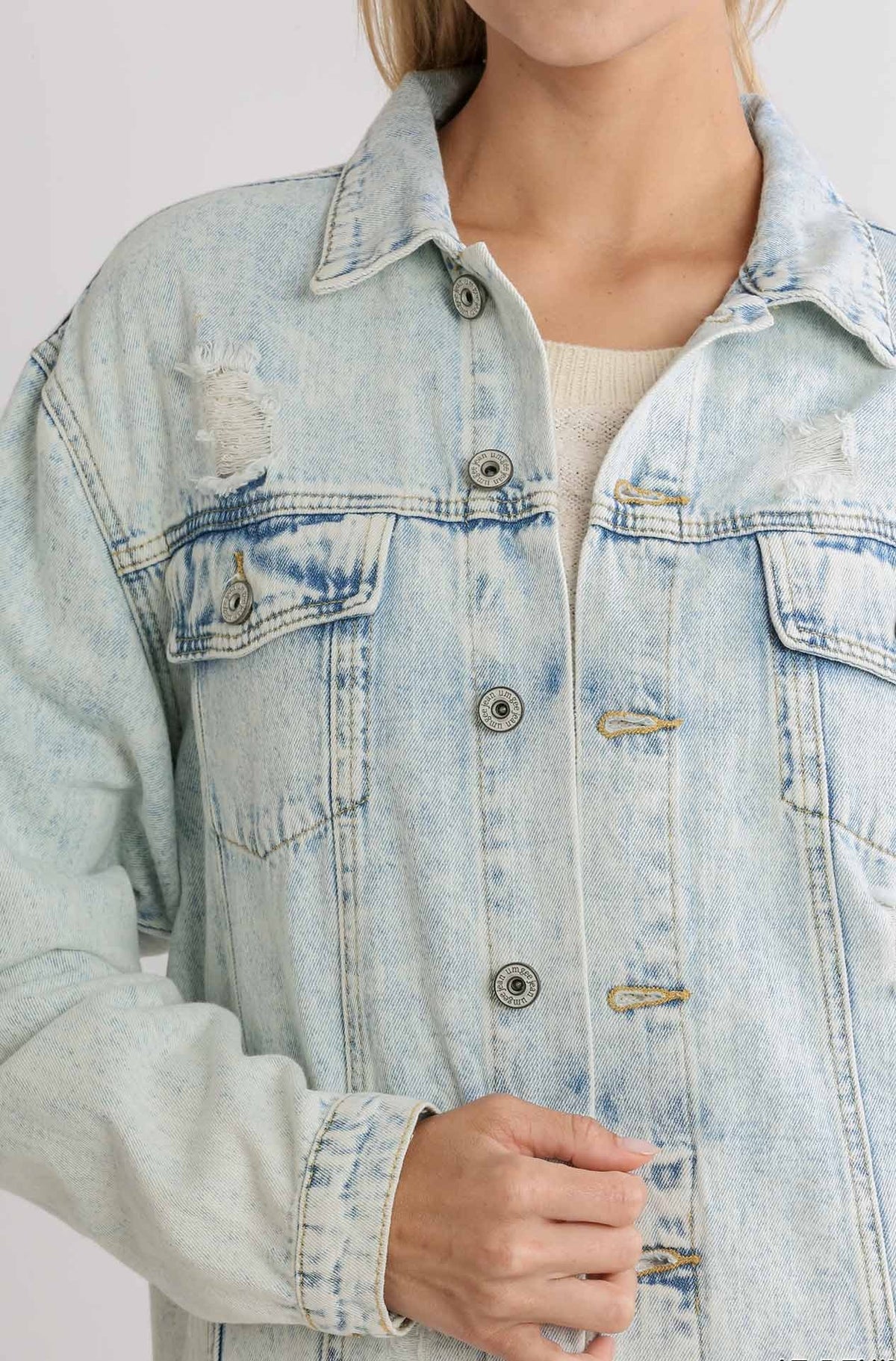 Well Traveled Jacket - Lt Denim