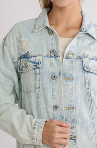 Well Traveled Jacket - Lt Denim