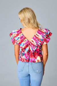Spring Day Top - Fuchsia
