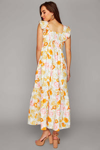 Sunny Skies Maxi Dress - Orange