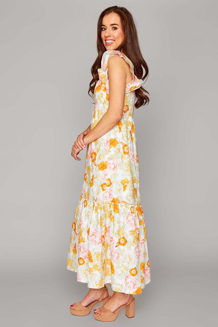 Sunny Skies Maxi Dress - Orange