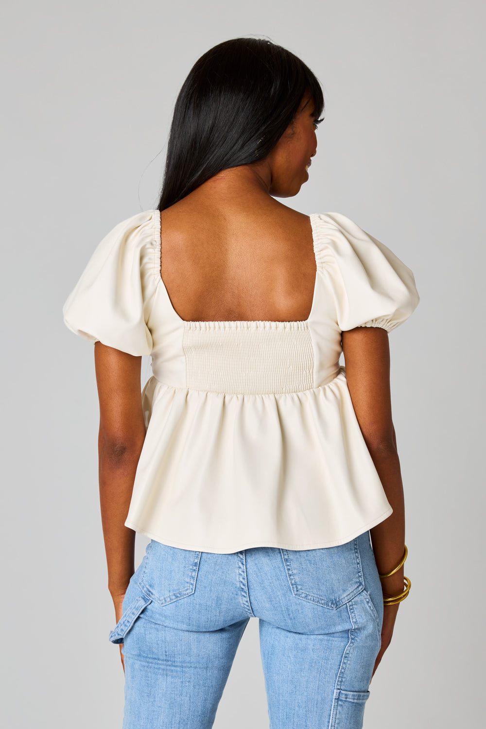 Blowing Kisses Top - White