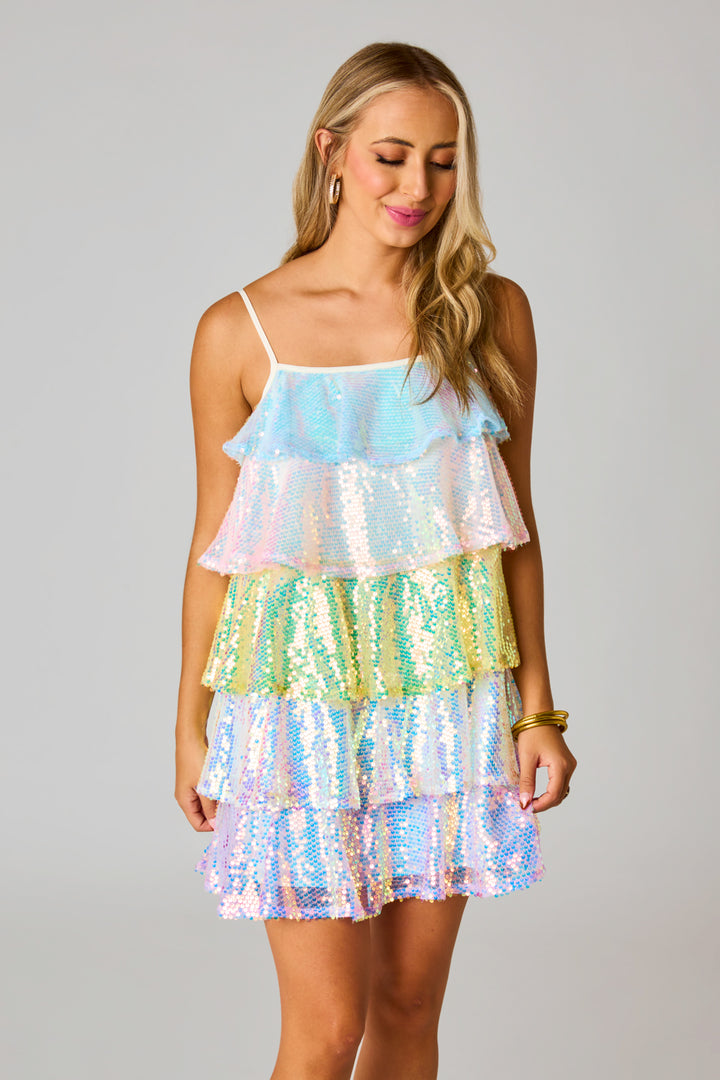 Disco Inferno Dress Sage in Bloom Disco Inferno Dress Sage in Bloom