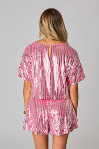 Sparkle Of Joy Top - Pink