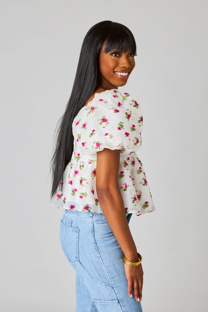 Budding Romance Top