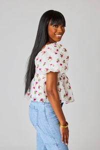 Budding Romance Top