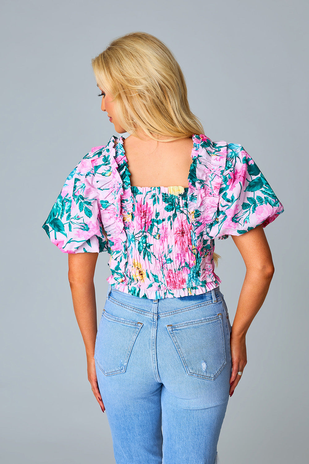 Touch Of Grace Top - Pink