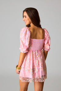 Divine Beauty Dress - Peach