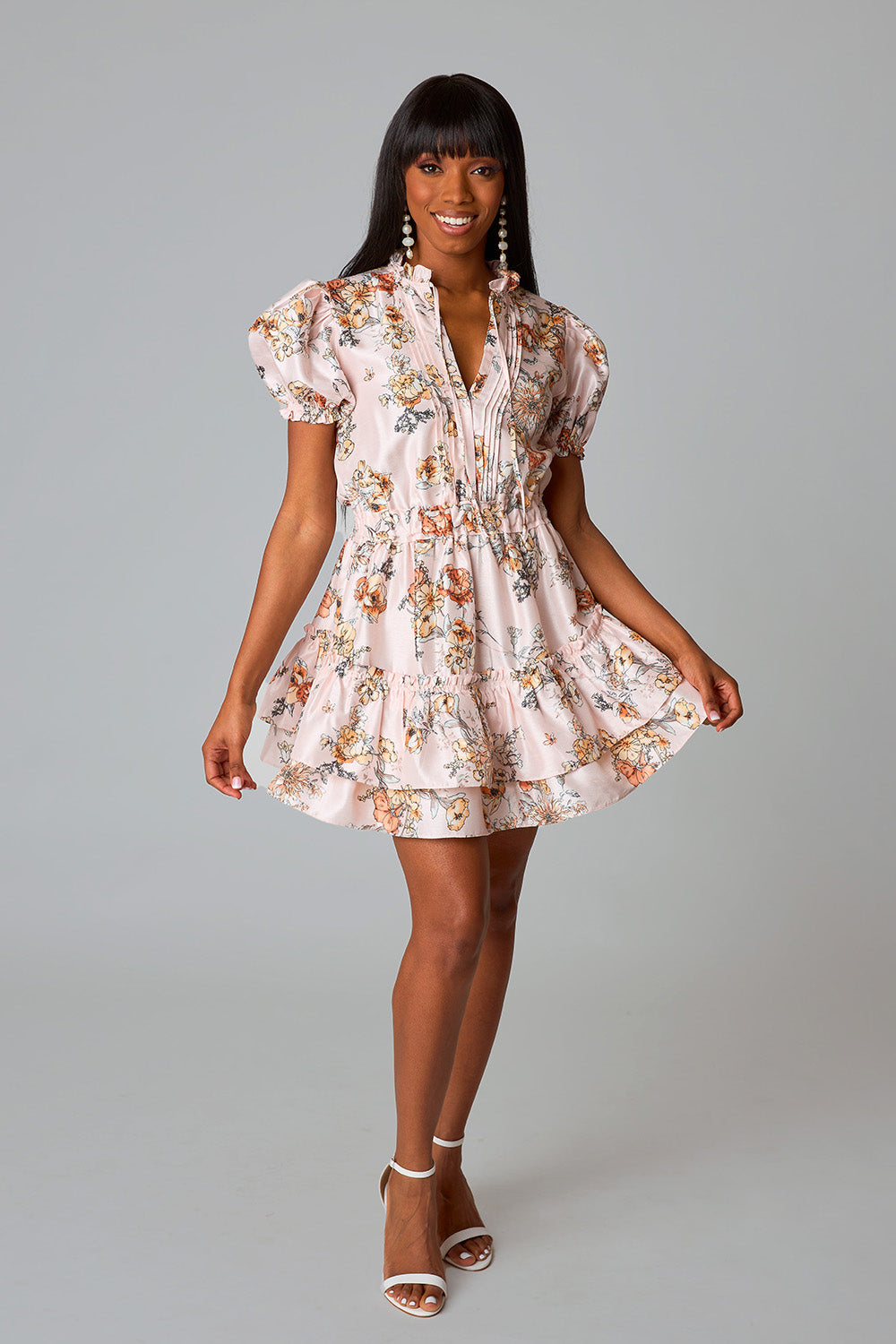 Land Of Enchantment Dress - Peach