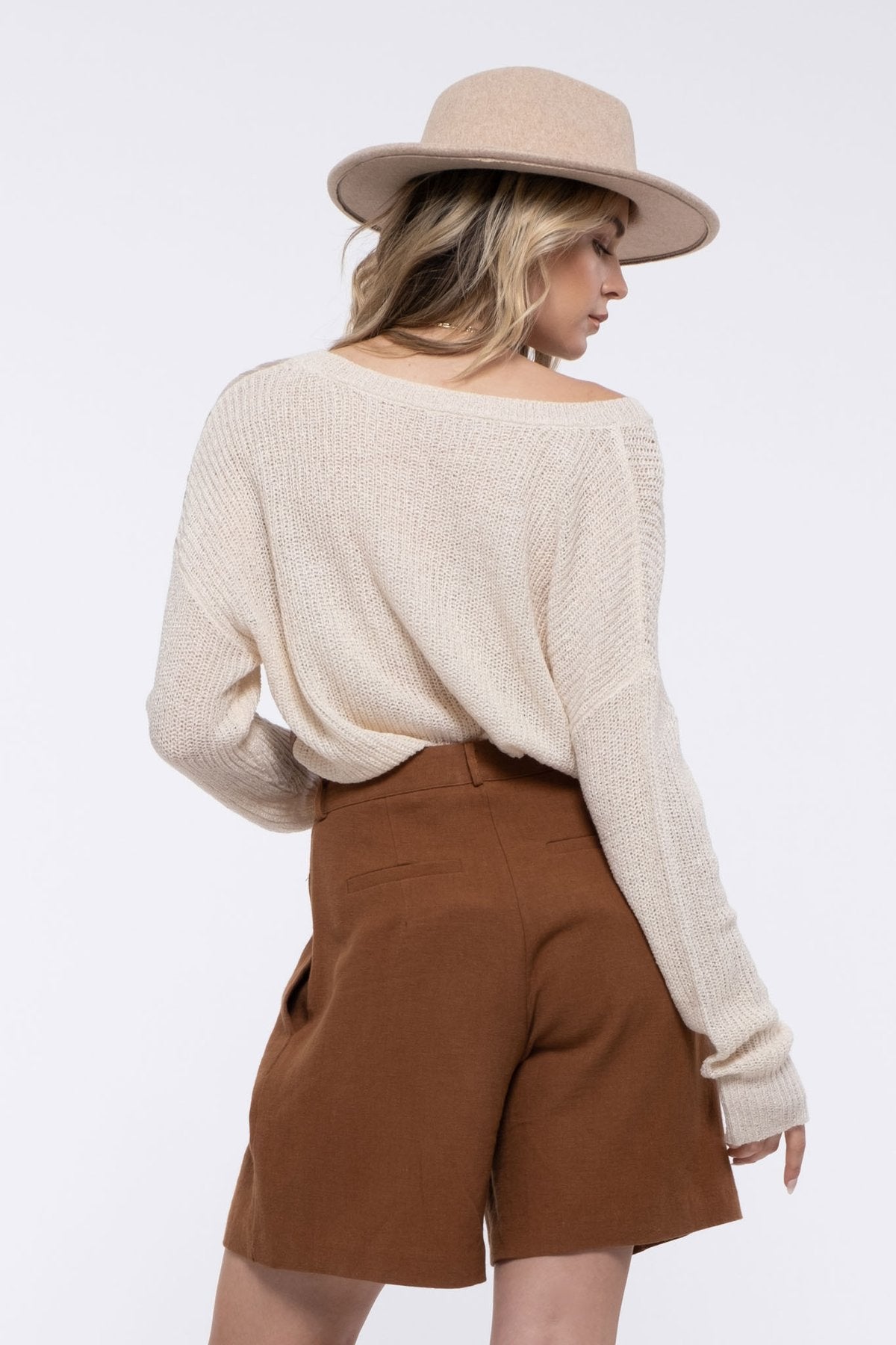 Town Square Top - Khaki