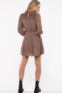 These Are The Days Dress - Cocoa