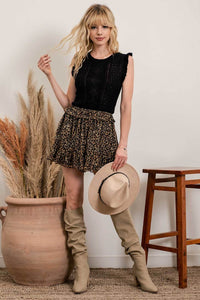 Long Story Short Top - Black