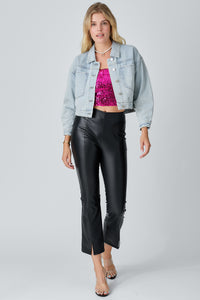 Fringe Position Jacket - Denim