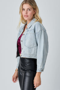 Fringe Position Jacket - Denim