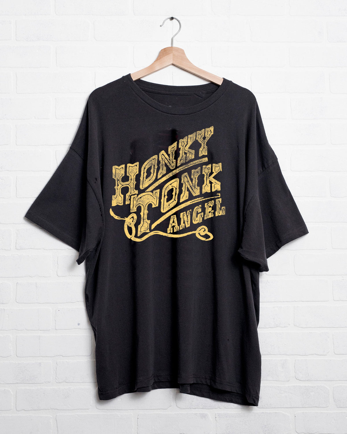 Honky Tonk Angel Oversized Tee