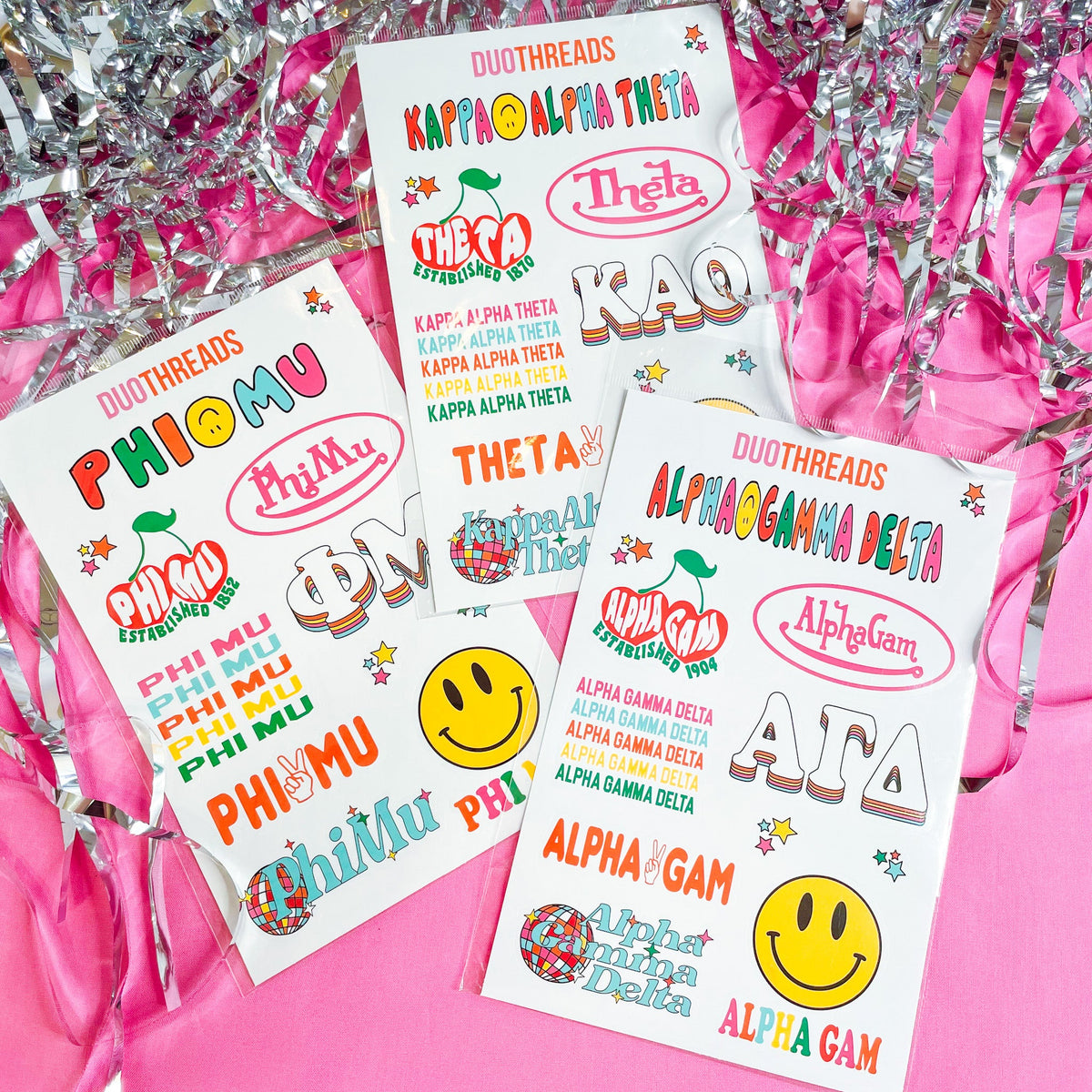 Sorority Sticker Sheet