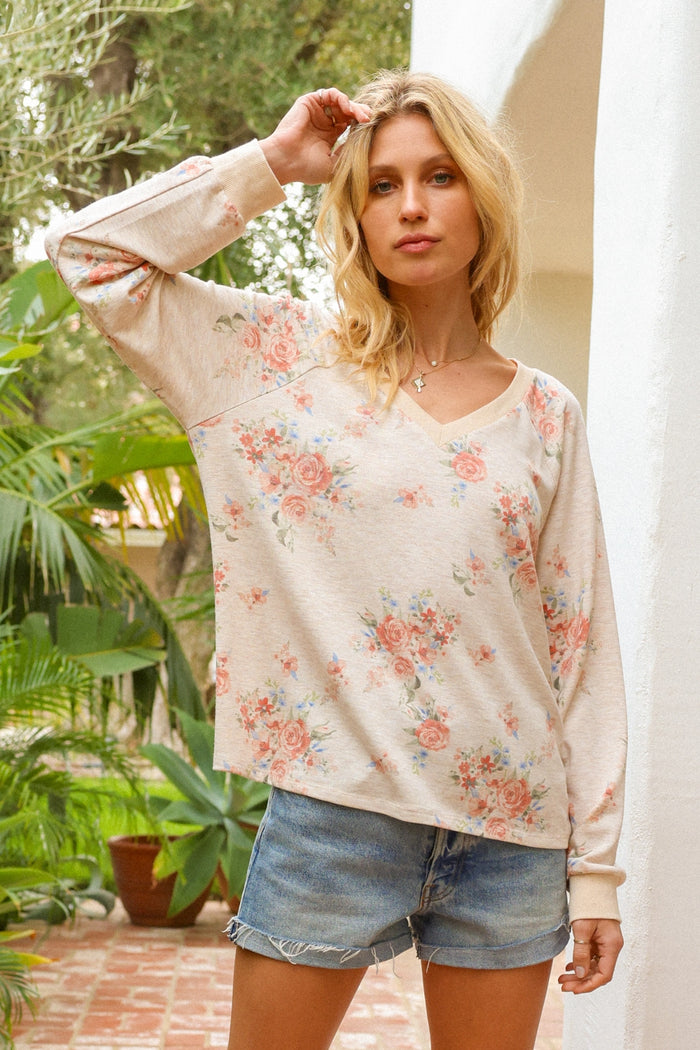 Flirty in Floral Top