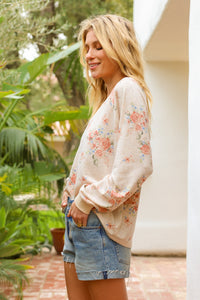 Flirty in Floral Top